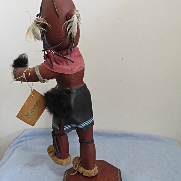 Hopi Kachina Doll - Koyemsi, the Mudhead - Vintage Beauty! - Picture 7 of 11